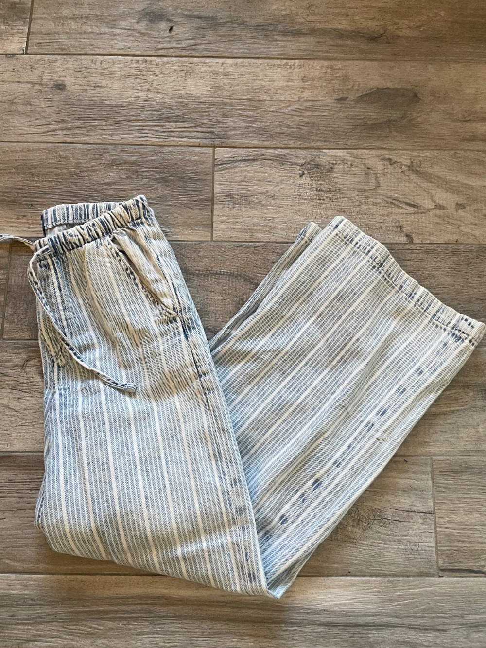 ❤️ GAP STRIPED EASY BAGGY JEANS SIZE XXS